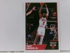 2021-22 Panini NBA Sticker & Card Collection Base Set Troy Brown Jr #167 card