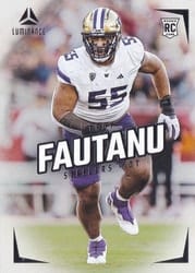 2024 Panini Luminance Base Set Troy Fautanu #116 card