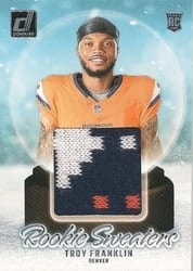 2024 Donruss Rookie Holiday Sweater Troy Franklin #RHS-TFR card