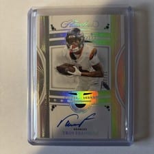2024 Panini Flawless Rookie Debut Signatures Troy Franklin #8 card
