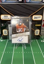 2024 Panini Luminance Year One Signatures RPS Troy Franklin #YOS-TFN card