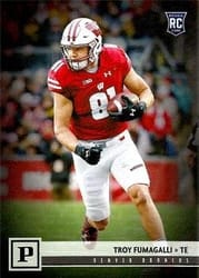 2018 Panini Base Set Troy Fumagalli #365 card