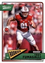 2018 Panini Classics Base Set Troy Fumagalli #265 card