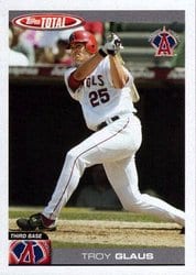 2004 Topps Total Base Set Troy Glaus #75 card