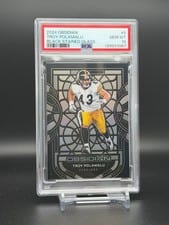 2024 Panini Obsidian Black Stained Glass Troy Polamalu #5 card