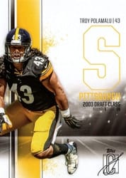 2024 Topps Signature Class Base Set Troy Polamalu #46 card