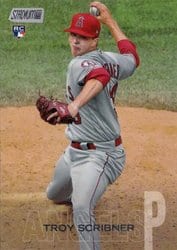 2018 Stadium Club Base Set Troy Scribner #233 card