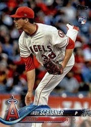 2018 Topps Base Set Troy Scribner #440 card