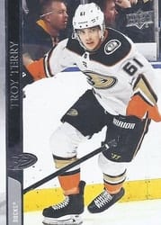 2020-21 Upper Deck Base Set Troy Terry #256 card
