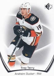 2021-22 SP Base Set Troy Terry #22 card
