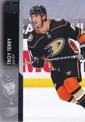2021-22 Upper Deck Base Set Troy Terry #6 card