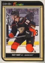 2022-23 O-Pee-Chee OPC Premier Troy Terry #P-33 card