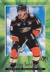 2023-24 SkyBox E-X 2000 Base Set Troy Terry #80 card