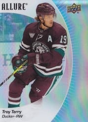 2023-24 Upper Deck Allure Base Set Troy Terry #35 card