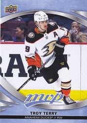 2023-24 Upper Deck MVP Base Set Troy Terry #209 card