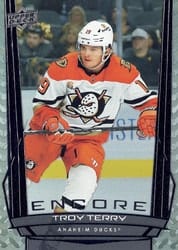 2025-26 Upper Deck Encore Troy Terry #E-45 card