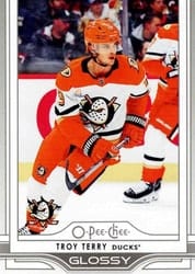 2025-26 Upper Deck O-Pee-Chee Glossy Troy Terry #OG-23 card