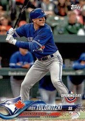 2018 Topps Opening Day Base Set Troy Tulowitzki #106 card