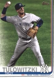 2019 Topps Base Set Troy Tulowitzki #622 card