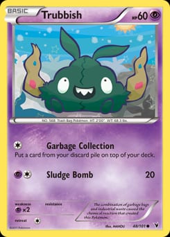 Noble Victories Trubbish #48 card