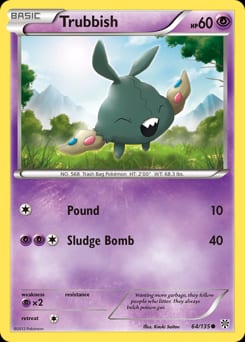 Plasma Storm Trubbish #64 card