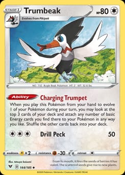 Vivid Voltage Trumbeak #144 card