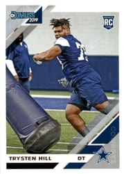 2019 Donruss Base Set Trysten Hill #277 card