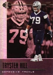 2019 Panini Illusions Base Set Trysten Hill #86 card