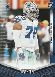 2019 Panini Playoff Base Set Trysten Hill #298 card
