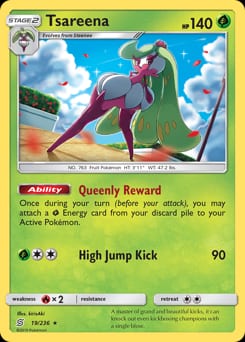 Unified Minds Tsareena #19 card