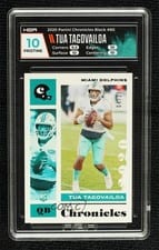 2020 Panini Chronicles Tua Tagovailoa Black #60 card