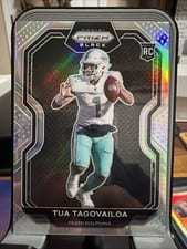 2020 Panini Chronicles Prizm Black Tua Tagovailoa #PB-2 card