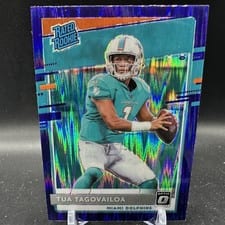 2020 Panini Donruss Optic Tua Tagovailoa Holo #152 card