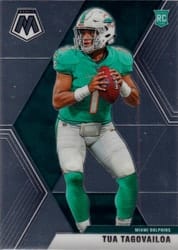 2020 Panini Mosaic Base Set Tua Tagovailoa #203 card