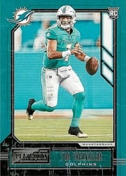2020 Panini Playbook Base Set Tua Tagovailoa #102 card