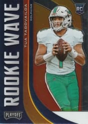 2020 Panini Playoff Rookie Wave Tua Tagovailoa #RW-3 card