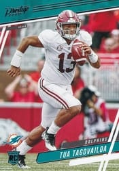 2020 Panini Prestige Base Set Tua Tagovailoa #295 card