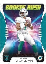 2020 Panini Rookies & Stars Rookie Rush Tua Tagovailoa #RR-2 card