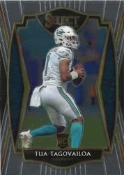 2020 Panini Select Base Set Tua Tagovailoa #145 card