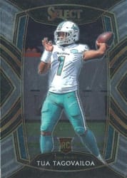 2020 Panini Select Base Set Tua Tagovailoa #245 card