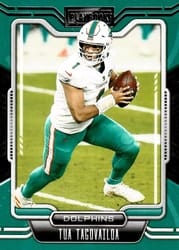 2021 Panini Playbook Base Set Tua Tagovailoa #72 card