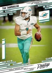 2021 Panini Prestige Base Set Tua Tagovailoa #65 card