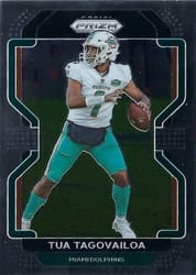 2021 Panini Prizm Base Set Tua Tagovailoa #107 card