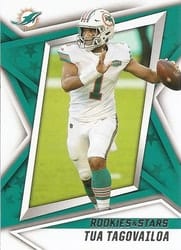 2021 Panini Rookies & Stars Base Set Tua Tagovailoa #93 card