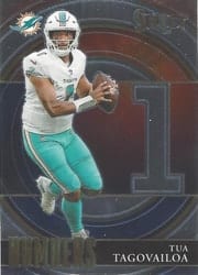 2021 Panini Select Select Numbers Tua Tagovailoa #SN-13 card