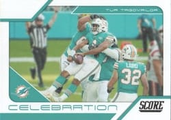 2021 Score Celebration Tua Tagovailoa #C20 card