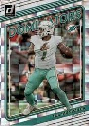 2022 Donruss Dominators Tua Tagovailoa #D3 card