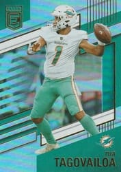 2022 Donruss Elite Base Set Tua Tagovailoa #3 card