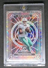 2022 Donruss Optic Mythical Tua Tagovailoa #M-7 card