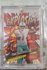 2022 Panini Absolute Explosive Tua Tagovailoa #E8 card
